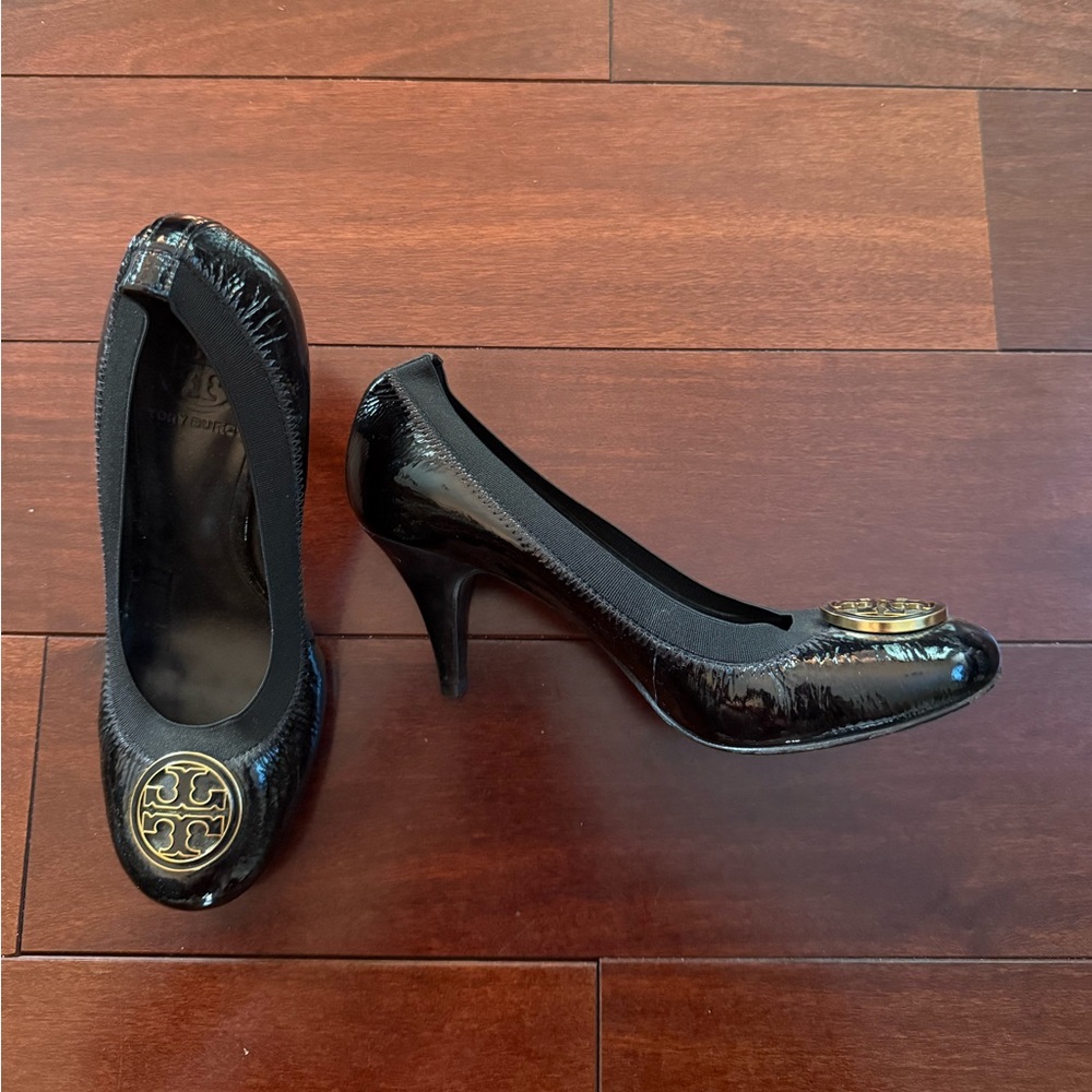 Tory Burch Black High Heel Pumps